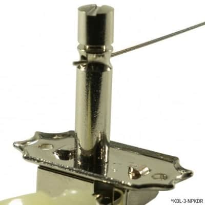 Kluson 6 In Line Locking Deluxe Series Tuning Machines GOLD KDL-6B-GMDR image 4