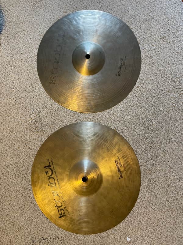 Istanbul Agop Traditional Mini Hi Hats 12” 2000’s image 1