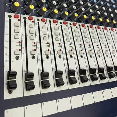 Soundcraft GB2 24-Channel 4-Bus Mixing Console 2010s - Blue image 13
