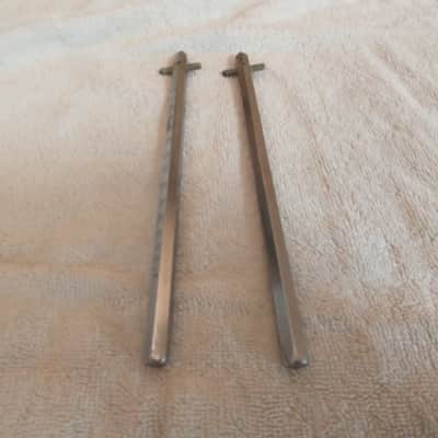 Rogers (2) Rogers bass drum legs spurs, holiday Cleveland era very clean image 6