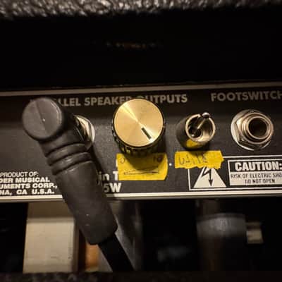 Fender '65 Princeton Reverb Reissue 12-Watt 1x10" Guitar Combo 2008 - Present - Black image 5