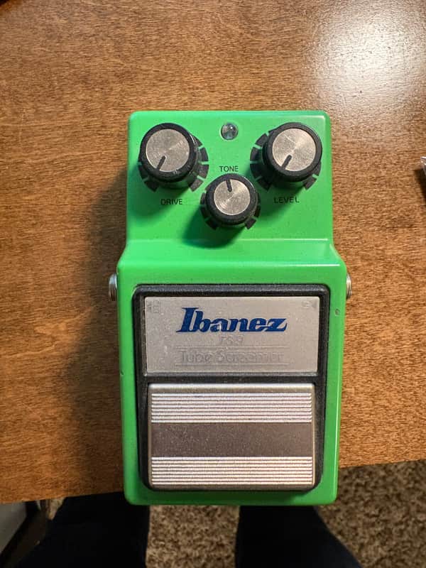 Ibanez TS9 Tube Screamer (Silver Label) 1983 - 1984 - Green image 1