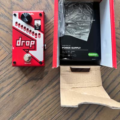 DigiTech Drop Polyphonic Drop Tune Pitch Shifter Pedal w/ Box & Power Supply image 4