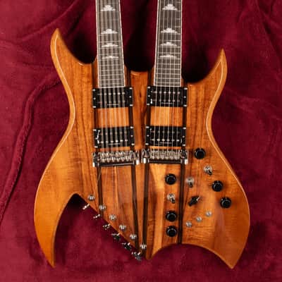 B.C. Rich Rich Bich Legacy Exotic Doubleneck Koa image 1