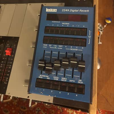 Lexicon 224X Digital Reverberator with Rare Vintage Blue LARC Remote - Fully Functional / Classic 12-Bit Magic image 3