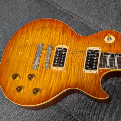 1981 Greco Super Real EGF1200 – 4,0 Kg, Dry Z PAFs, Cherry Sunburst Nitro, Japan, MIJ, FujiGen image 14