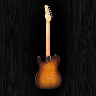 CP Thornton Thinline Classic II-European Fiddleback Ash-Tobacco Burst (Authorized Dealer) image 2
