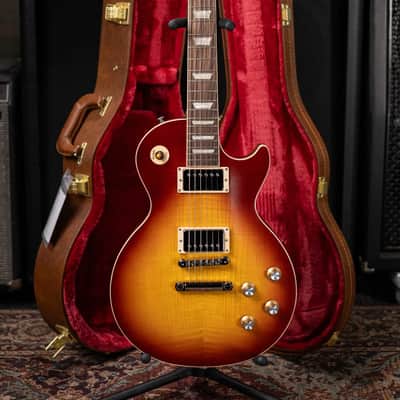 Gibson Les Paul Standard 60s Faded Electric Guitar - Vintage Bourbon Burst with Hardshell Case image 14