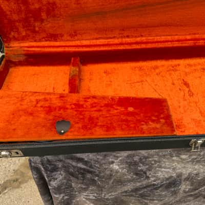 FENDER PRECISION JAZZ BASS 1965 to 1970 NO TAIL LOGO BLACK TOLEX CASE CLEAN! image 14
