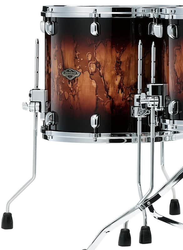 Tama 1B-WBSF16AMBR Starclassic Walnut/Birch Lacquer Floor Tom 16 – B-Stock image 1