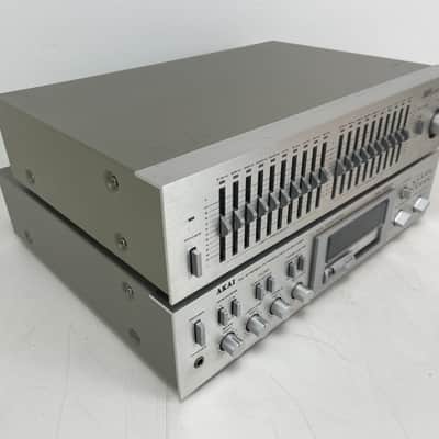 Akai EA-G80 Graphic Equalizer + AM-U04 Amplifier Set image 4