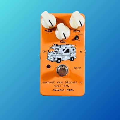 Animals Pedal Vintage Van Driving Is Very Fun Overdrive V1 | Reverb