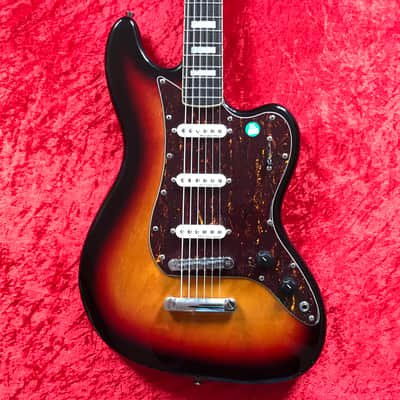 Harley Benton GuitarBass VS - Bass VI style in Sunburst image 4