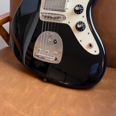 Fender MIJ Traditional Limited Edition '60s CuNiFe Jazzmaster HH 2021 - Black image 2