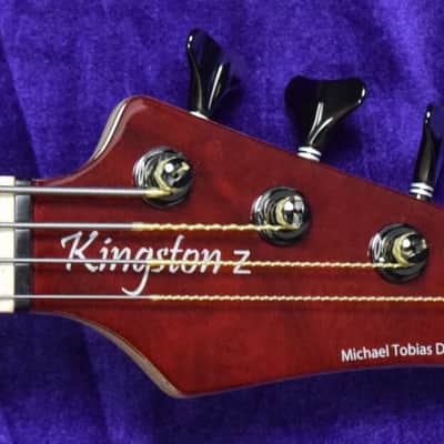 MTD Kingston Z-4 (V1), Trans Cherry Gloss with Maple image 3