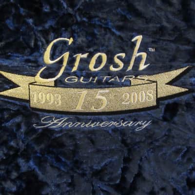 Grosh Guitars 15th Anniversary Number 15 of 15 2009 - Aged natural Lacquer finish image 3