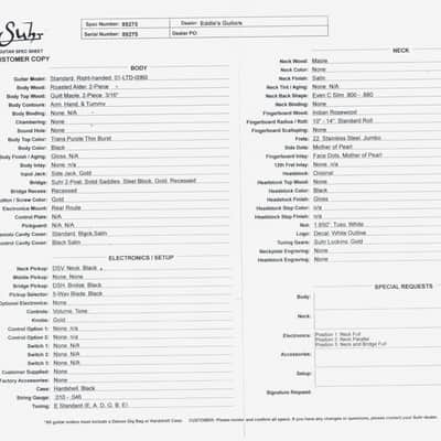 Suhr Standard Thin Burst Limited Edition - Trans Purple image 16
