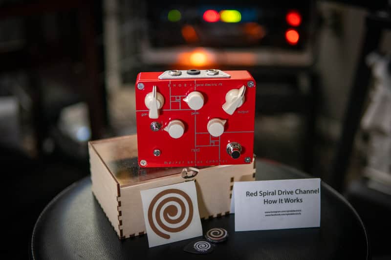 Spiral Electric FX Red Drive Channel *MINT* image 1