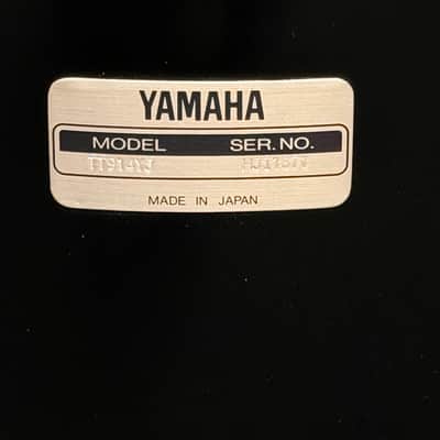 Yamaha Recording Custom 18" - 10" - 14" 2013 - Solid Black image 15
