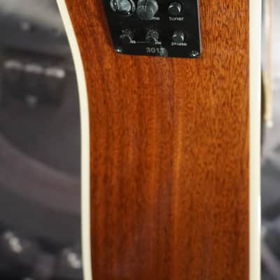 Washburn WD11SCE Acoustic Electric Guitar – Solid Spruce Top – Cutaway – Fishman 301T – w/ Gator Soft Case image 11