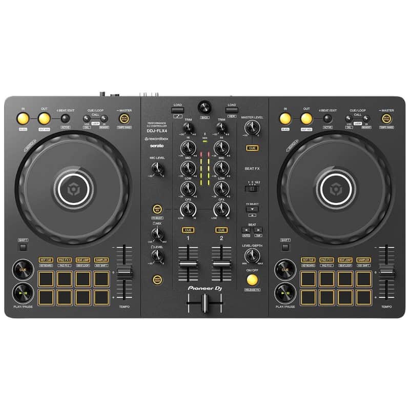 Pioneer DDJ-FLX4 2-Channel Serato Lite Rekordbox Software DJ Controller image 1