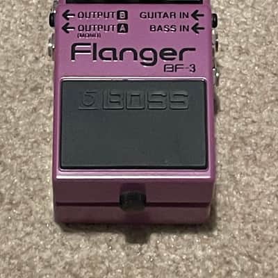 Boss BF-3 Flanger (Dark Gray Label) 2002 - Present - Purple image 1