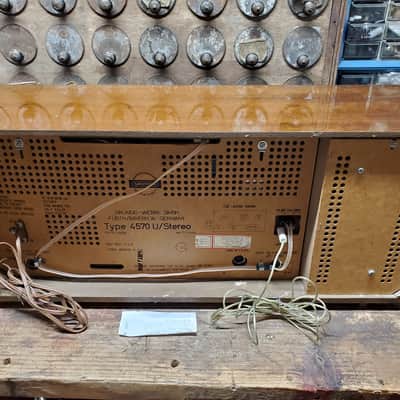 1965 Rare GRUNDIG MIDCENTURY TYPE 4570U VACUUM TUBE AM/FM/SW RADIO image 4