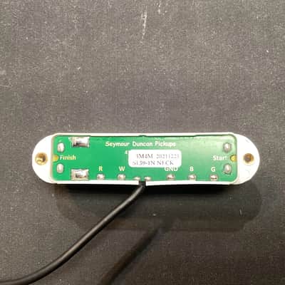 Seymour Duncan SL59-1N Little 59 Strat Neck Pickup - White image 2