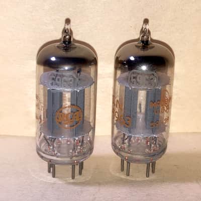 1959 RCA 5963 12AU7 ECC82 USN Tubes - Matched Pair, NOS Testing, Matched Date Codes image 3