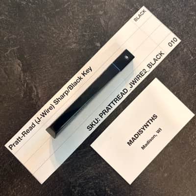 ORIGINAL Pratt Read Replacement SHARP/BLACK Key (J-Wire Keybeds) for ARP 2500/2600, Moog Minimoog, Oberheim OBX/OBXa/OB8, Sequential Prophet-5/10, PPG Wave 2.2 and more