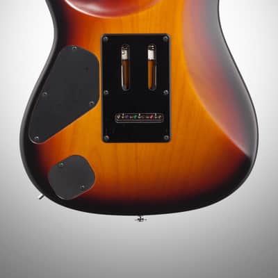 Ibanez Prestige AZ2402 Electric Guitar (with Case), Tri Fade Burst image 4