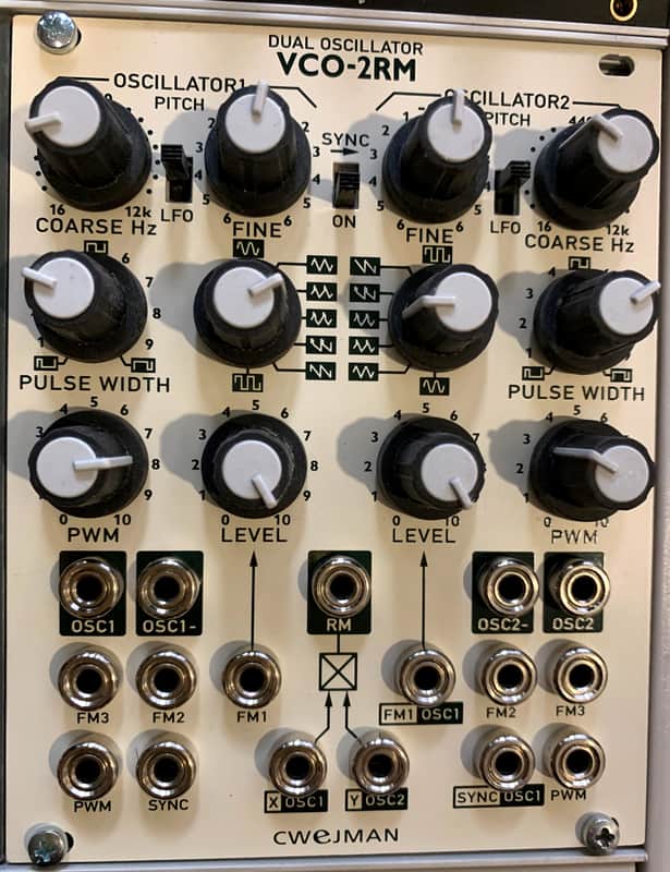 Cwejman VCO-2RM Dual Oscillator 2015 - White image 1