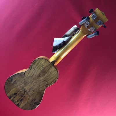 [USED] Kala KA-FMS Flame Spalted Maple Soprano Ukulele (See Description) image 2