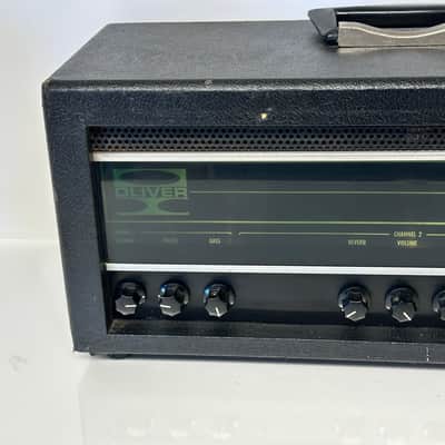 Vintage 1969 Oliver Powerflex P500 Tube Amp Head image 3