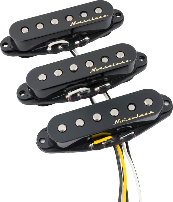 Fender Limited Edition Vintage Noiseless Strat Pickups Black
