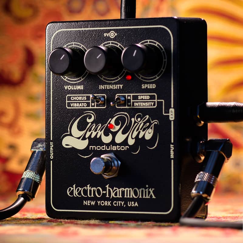 ギター Good Vibes modulator electro-harmonix Electro-Harmonix Good Vibes Modulator Analog Modulator Pedal