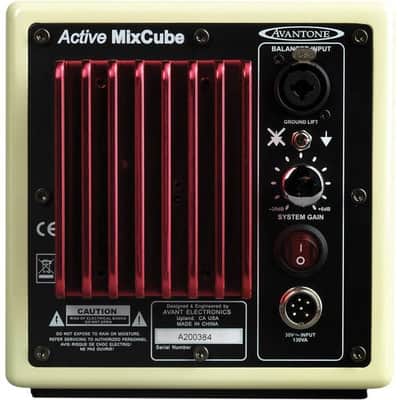 Avantone Pro MixCube Active Mini-Reference Monitor (Single, Retro-Cream) image 3