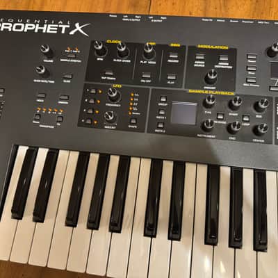 Sequential Prophet X 61-Key 16-Voice Polyphonic Synthesizer 2018 - Present - Black image 7