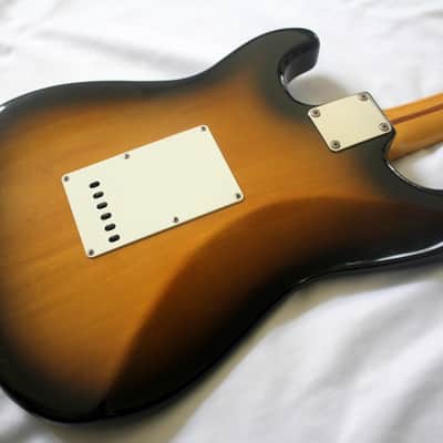 Fender Japan Stratocaster ST57-DMC Vintage Guitar Dimazio Pickups 1994-95 Sunburst +Tremolo arm&bag image 8