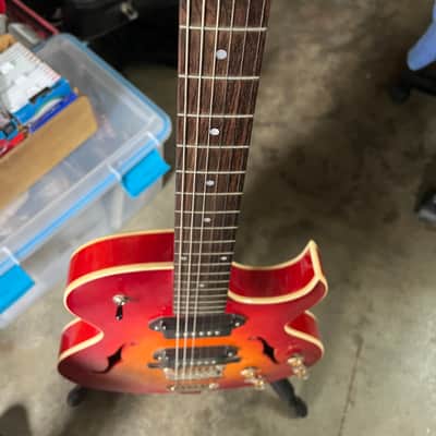 The Loar LH-302 - Cherry Burst image 22