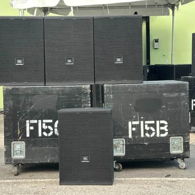 JBL VTX F15 15-inch Bi-Amplified 2-Way Loudspeakers W/ Case (LOT OF 4) THS image 14