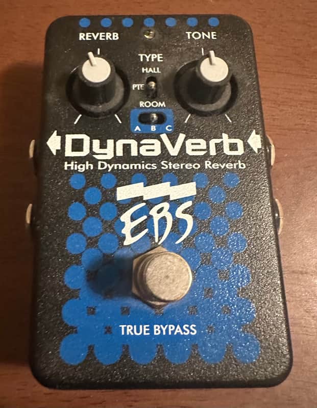 EBS DynaVerb High Dynamics Stereo Reverb 2015 - Black image 1