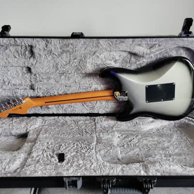 2021 Fender American Ultra Luxe Stratocaster HSS Floyd Rose Silverburst w/OHSC image 5
