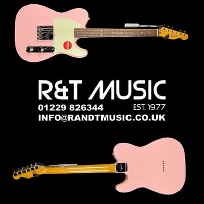 Fender Squier FSR Classic Vibe Esquire Shell Pink Laurel Fingerboard image 8