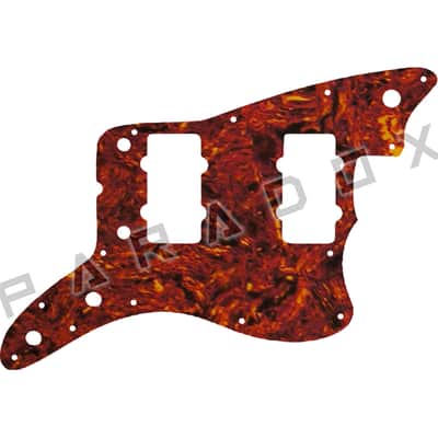 Custom Pickguard For 2011 - 2016 Made in Indonesia Squier Vintage Modified Jazzmaster Special - Tortoise Shell/Parchment/Black/Parchment .090" image 1