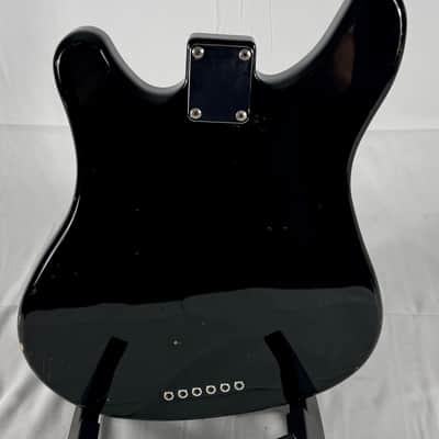 Squier Vista Venus Series Electric Guitar Body MIJ Japan 1996 - Gloss Black image 10