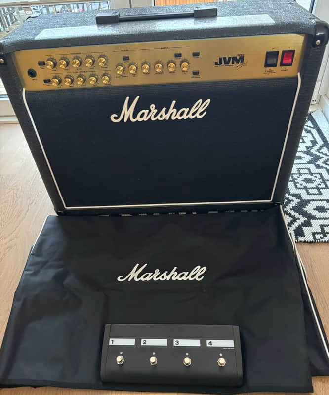 Marshall JVM205C 2-Channel 50-Watt 2x12" Guitar Combo 2008 - Present - Black image 1