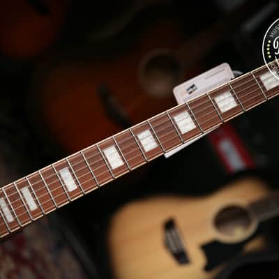 Vintage REVO Series 'Surfmaster 90' Guitar Metallic Silver image 6