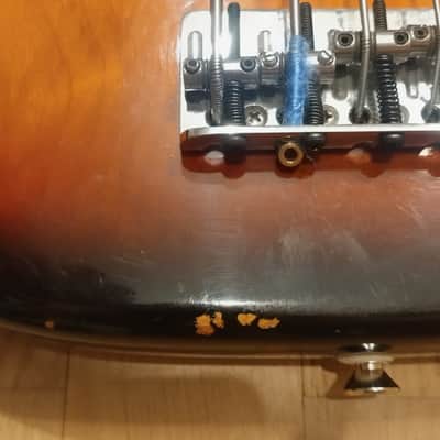 Fender American Deluxe Precision Bass V 2000 3-Color Sunburst USA — Delano Pickups, Original Case image 6
