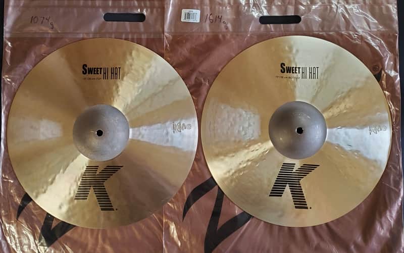 Unplayed Zildjian 15" K Series Sweet Hi-Hat (Pair) 1074g/1614g image 1